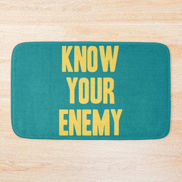Item preview, Know Your Enemy, mustard   designed and sold by PogiTShirts.