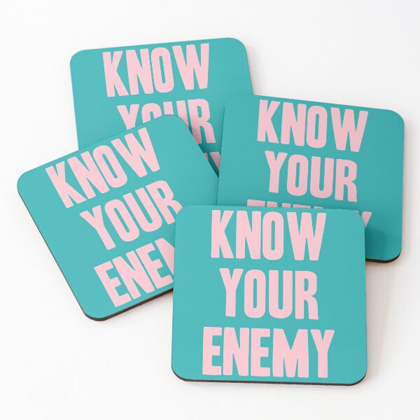 Item preview, Know Your Enemy, pink   designed and sold by PogiTShirts.