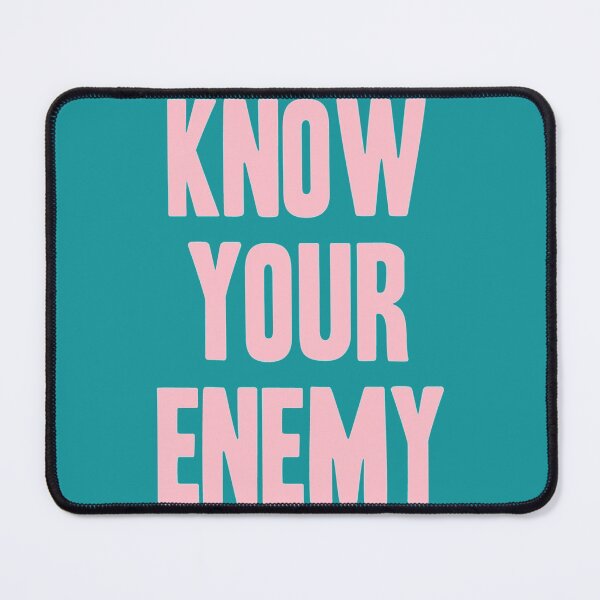 Item preview, Know Your Enemy, pink designed and sold by PogiTShirts.