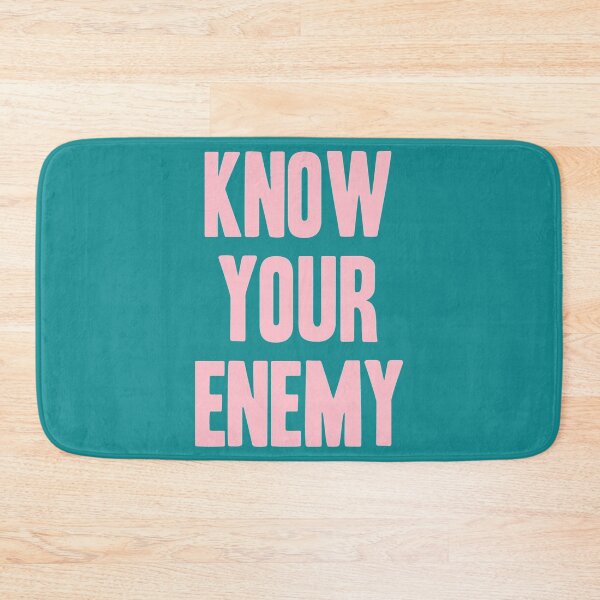 Item preview, Know Your Enemy, pink   designed and sold by PogiTShirts.
