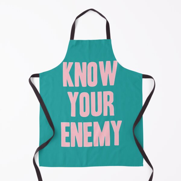 Item preview, Know Your Enemy, pink designed and sold by PogiTShirts.