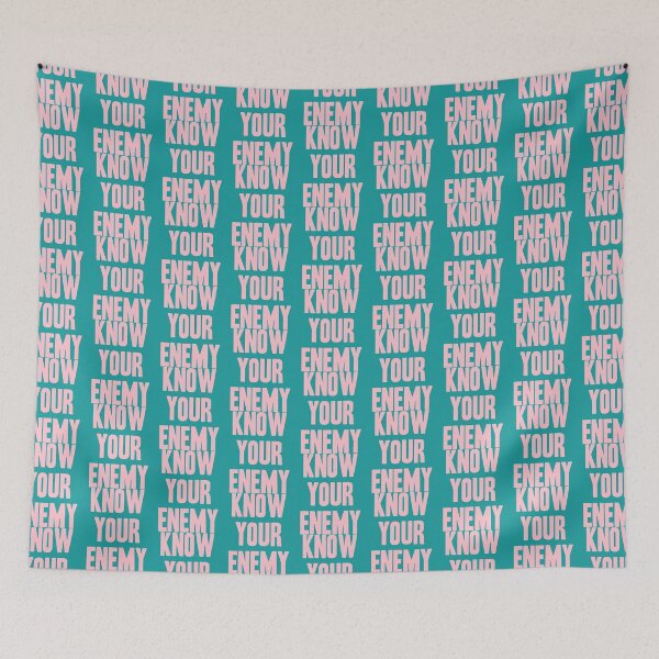 Item preview, Know Your Enemy, pink   designed and sold by PogiTShirts.