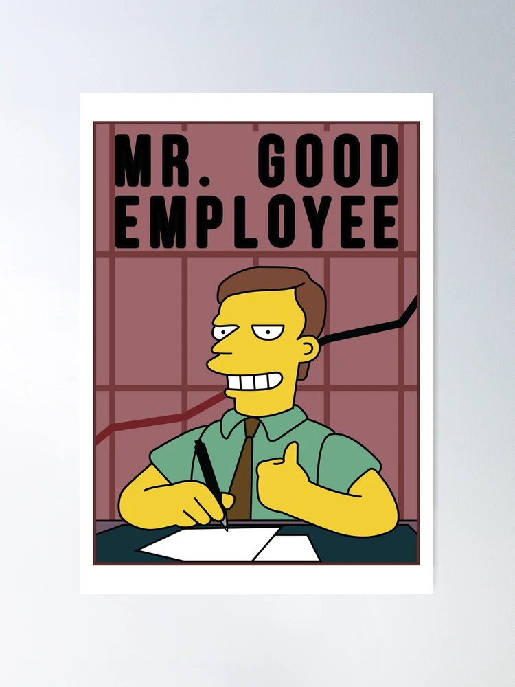 Mr. Good Employee | Poster