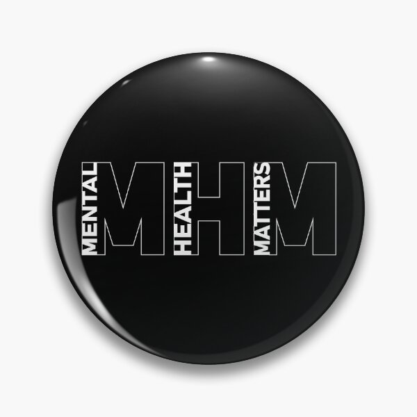Item preview, Mental Health Matters Simple Modern Design designed and sold by CJAura by Claire Jane Johnson.