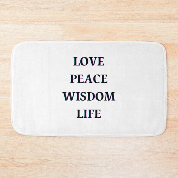 Item preview, Love | peace | wisdom | life designed and sold by waad fahad.