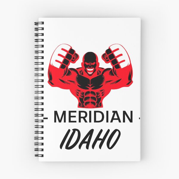 Artikelvorschau, MERIDIAN IDAHO MMA-KÄMPFER entworfen und verkauft von BestCoolStuff.