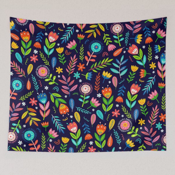 Item preview, Bright color floral design. designed and sold by Princessflora.