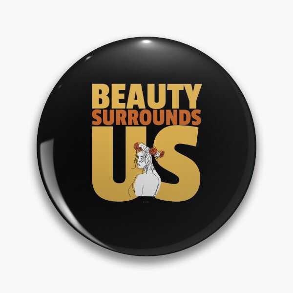 Item preview, Djalâl ad Dîn Rûmî Quotes, Beauty Surrounds us. designed and sold by Studio TANFF.
