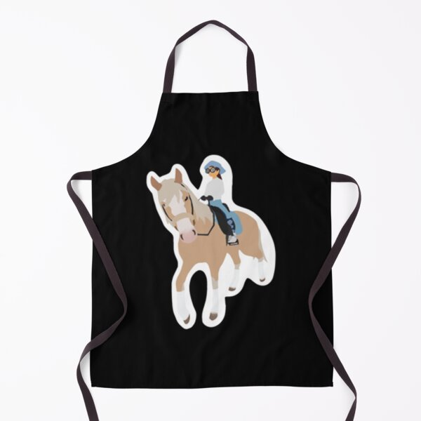 Item preview, Star Stable avatar on a curly horse   designed and sold by HONEYSHOP-CA.
