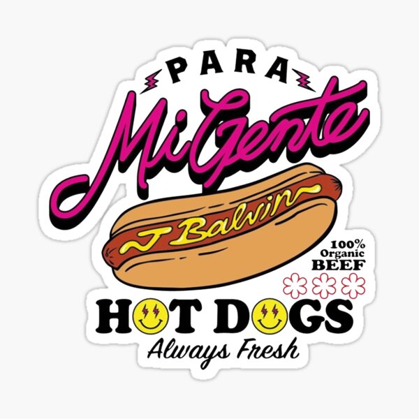 J Balvin Hot Dog Shirt