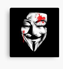 V for Vendetta Canvas Print