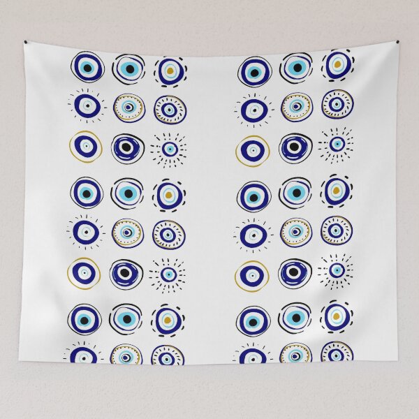Item preview, Greek eye for protection, with a perfect designer designed and sold by Paradise Of Colors.