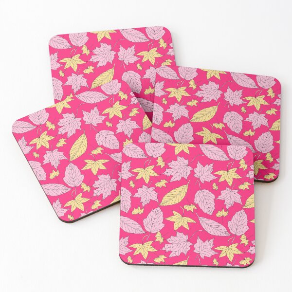 Item preview, Dry Leaves on Pink Background Pattern designed and sold by RafaelLima7.