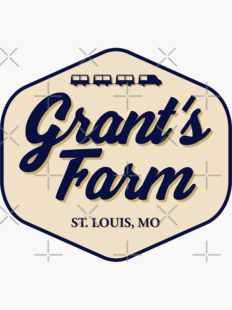 "Grant's Farm" Sticker by tomhillmeyer Redbubble