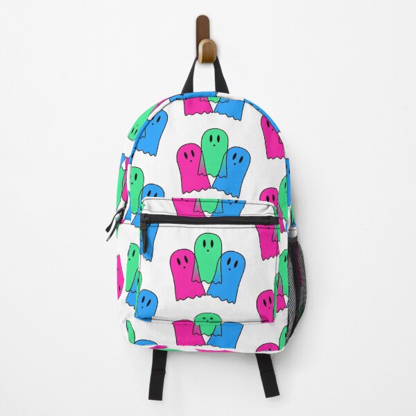 Item preview, Subtle Pride Spooky Cute Ghosts Polysexual Flag designed and sold by Jenna Rideout.