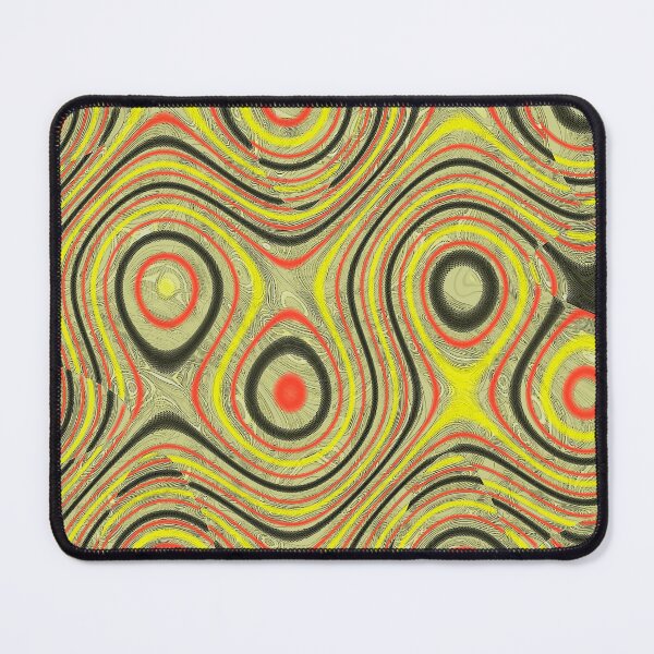 Item preview, Yellow Curves And Loops Abstract # designed and sold by Tom Janca.