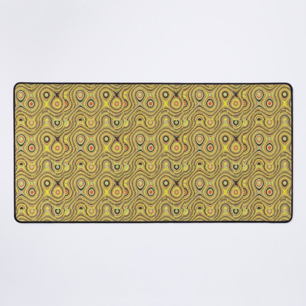 Item preview, Yellow Curves And Loops Abstract # designed and sold by Tom Janca.