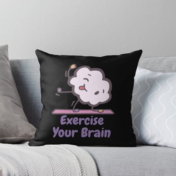 Item preview, Exercise your brain funny design designed and sold by DKVanOss.
