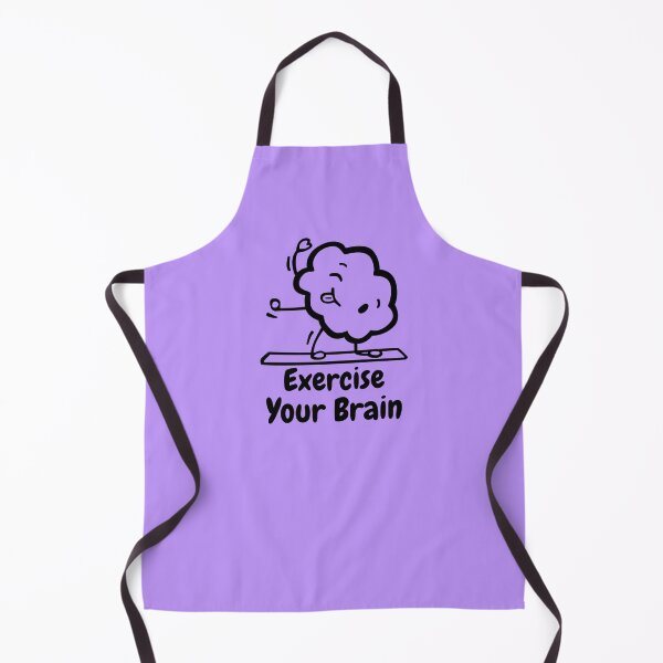 Item preview, Exercise your brain funny design designed and sold by DKVanOss.