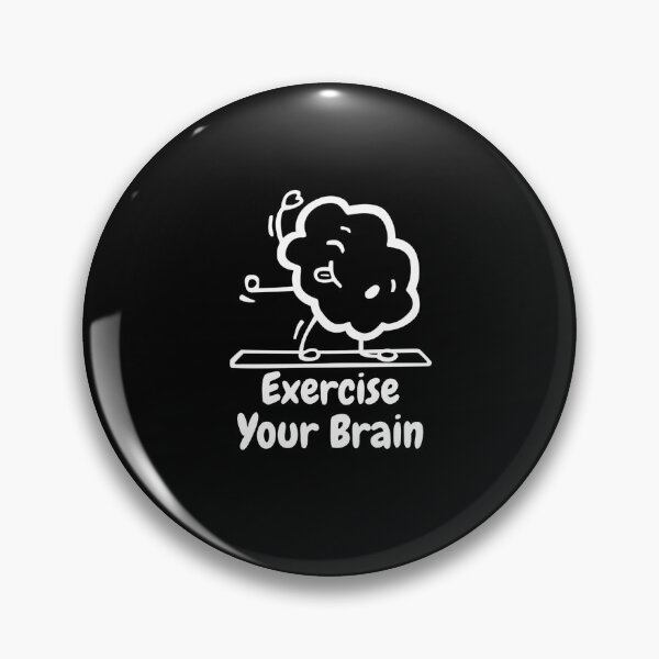 Item preview, Exercise your brain funny design designed and sold by DKVanOss.