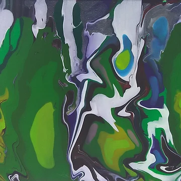 Artwork thumbnail, spring green by InfinitePathArt