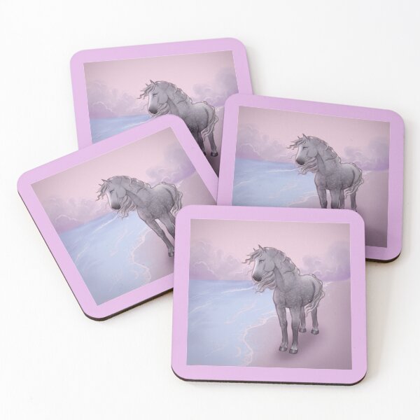 Item preview, Sunset beach Percheron   designed and sold by HONEYSHOP-CA.