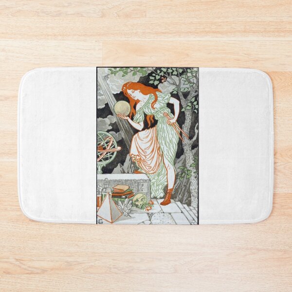 Item preview, Woman if Science Vintage French Art Nouveau Poster  designed and sold by Bellathewilde.