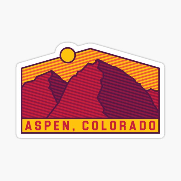 Aspen, Colorado stickers! Sticker
