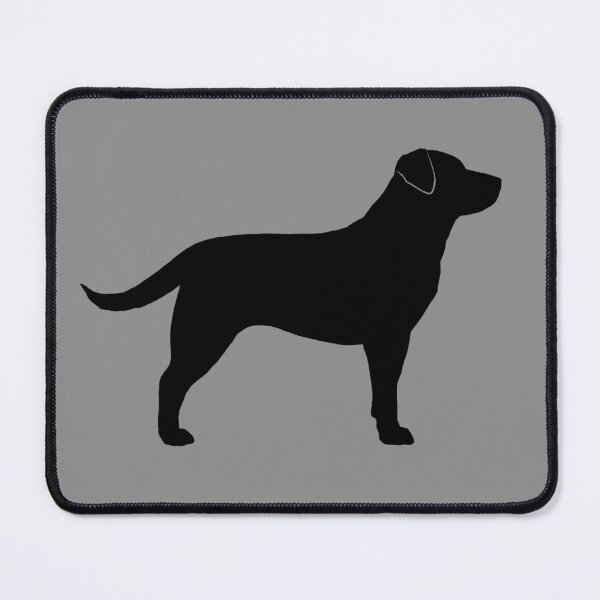Item preview, Black Labrador Retriever Silhouette(s) designed and sold by Jenn Inashvili.