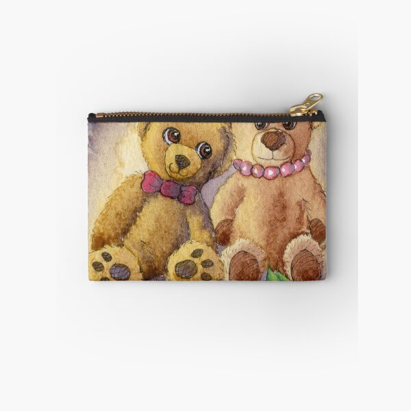 Artikelvorschau, Teddybär erstes Date entworfen und verkauft von SusanAlisonArt.