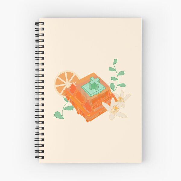 Item preview, Interruptor lineal mecánico mandarina designed and sold by Vectorations.