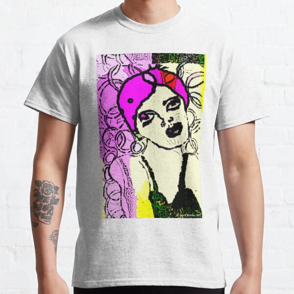 Mod Girl Dreaming Of Hair Removal Classic T-Shirt