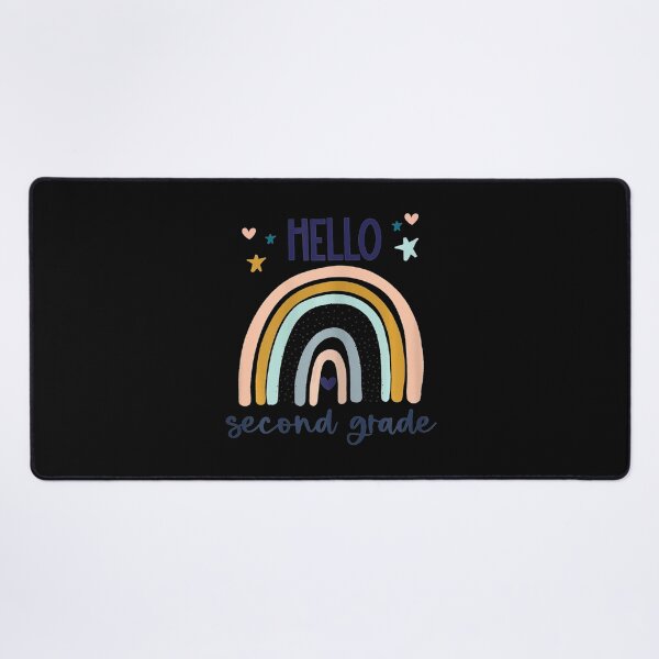 Item preview, Hello Second Grade Retro Rainbow Cute For Teacher Girls designed and sold by SimmonsNobl.
