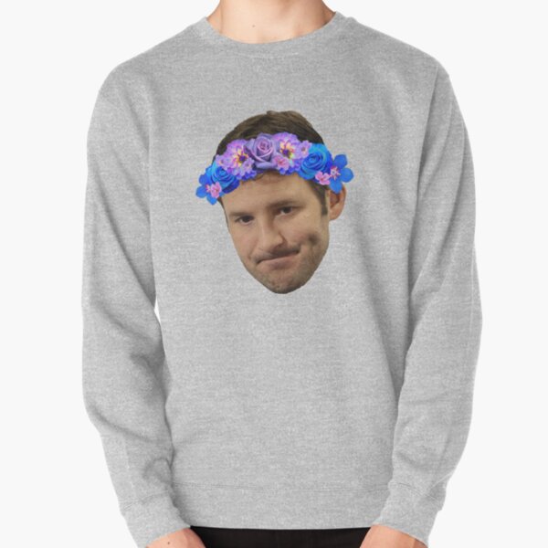 Flower Crown Tony Romo Pullover Sweatshirt
