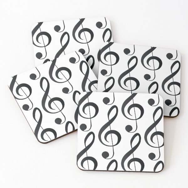 Item preview, Black Treble Clef  designed and sold by Kathleen Douglas.