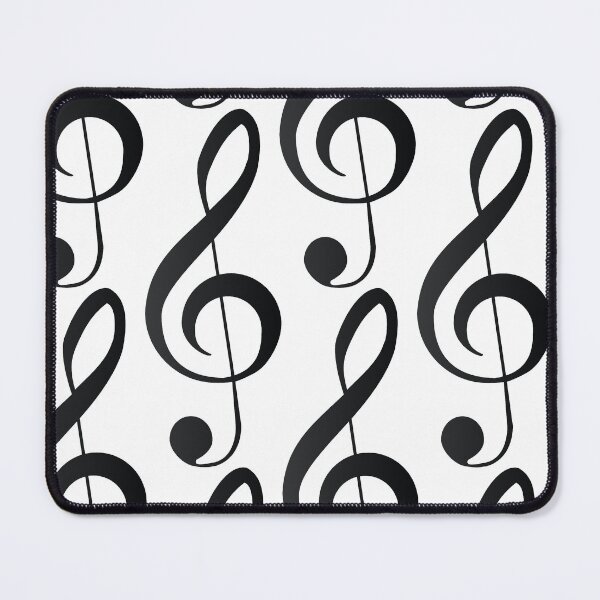 Item preview, Black Treble Clef designed and sold by Kathleen Douglas.