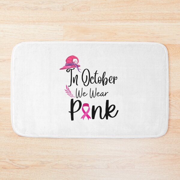 Item preview, In October We Wear Pink Pumpkin Plaid designed and sold by CreativeMansion.