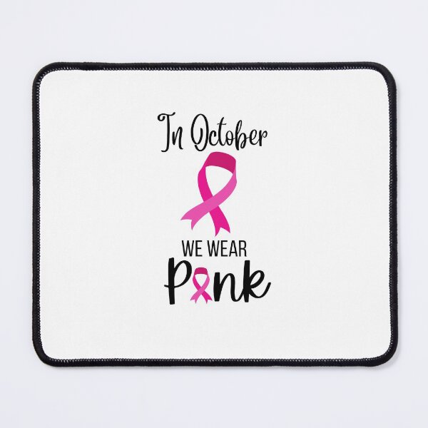 Item preview, In October We Wear Pink Pumpkin Plaid designed and sold by CreativeMansion.