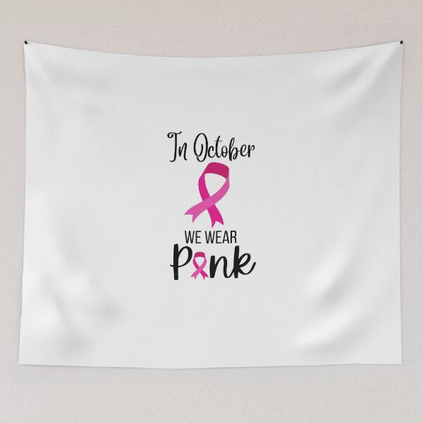 Item preview, In October We Wear Pink Pumpkin Plaid designed and sold by CreativeMansion.