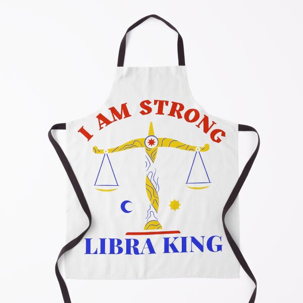 Item preview, I Am Strong Libra King in Crown Zodiac Horoscope designed and sold by Finolca.