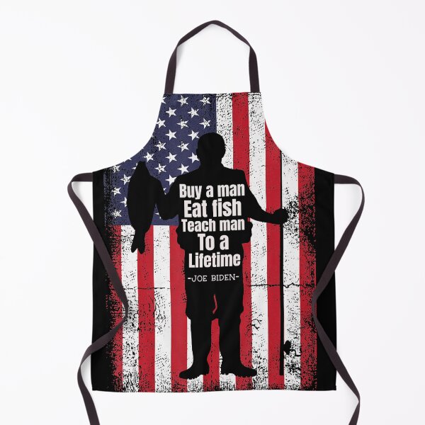Item preview, Joe Biden buy a man eat fish teach man to a lifetime American flag fish essential designed and sold by Designs Of all kinds.