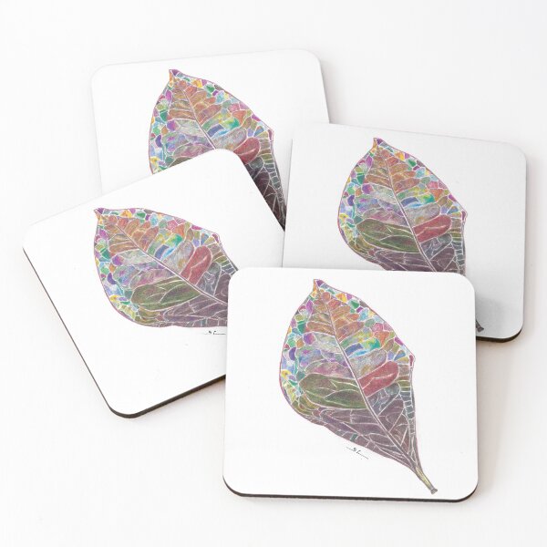Item preview, Stained Glass Leaf designed and sold by slumgullionsam.