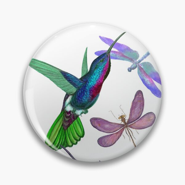 Item preview, Hummingbirds and drargonflies designed and sold by gabmenfer.