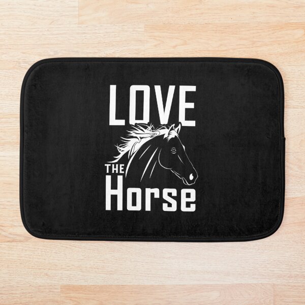 Item preview, Amo el texto blanco del caballo designed and sold by FastTrackPhotog.