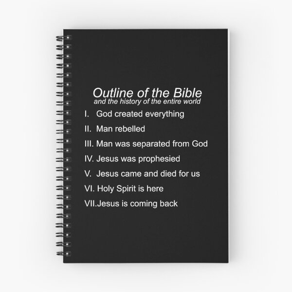Item preview, Outline of the Bible designed and sold by WBEM.