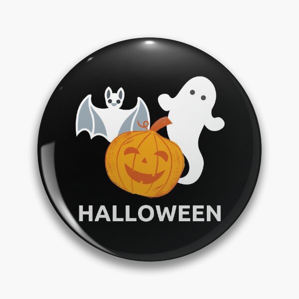Item preview, A Ghost, a Bat, and a Friendly Pumpkin  designed and sold by SMillustrations.