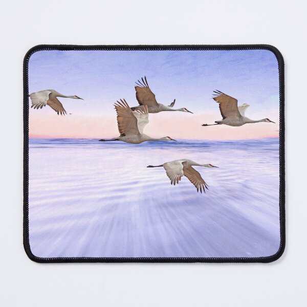 Item preview, Sandhill Crane and Purple Sunset designed and sold by FineArtography.