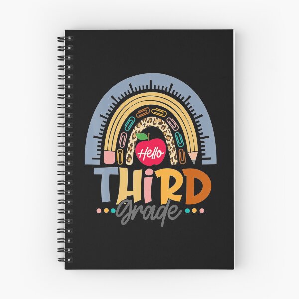 Item preview, Hello Third Grade Rainbow Back To School Teacher Student  designed and sold by SimmonsNobl.
