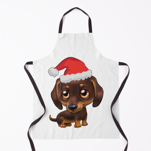 Item preview, Dogs to are ready to celebrate Christmas - Cute Sausage Dog designed and sold by aventi24.