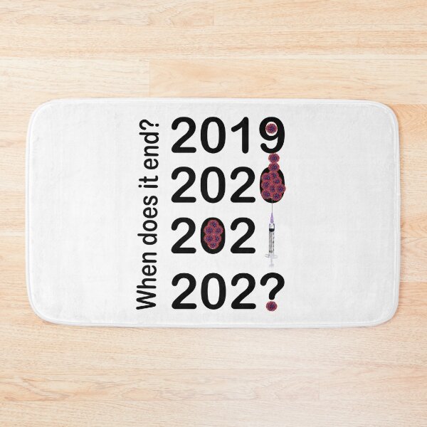 Item preview, Covid - When will it end?  ED01  designed and sold by Elisabeth Dubois.